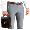 Pantaloni eleganti Confex -  Royal Cut - Gri Deschis