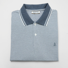Tricou pentru bărbați - RUGATCHI - Supreme - Alb cu bleumarin