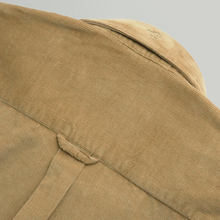 Cămașă din raiat fin - ZENMAN RoyalTOUCH™ - Corduroy EDITION - Bej Camel