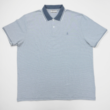 Tricou pentru bărbați - RUGATCHI - Supreme - Alb cu bleumarin