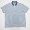Tricou pentru bărbați - RUGATCHI - Supreme - Alb cu bleumarin