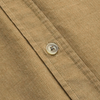 Cămașă din raiat fin - ZENMAN RoyalTOUCH™ - Corduroy EDITION - Bej Camel