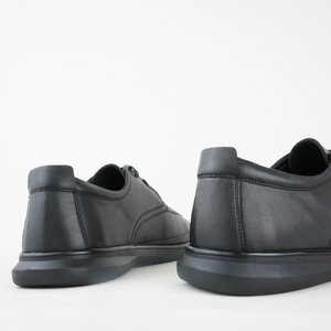 Pantofi bărbătești din piele -  Onix - Negru