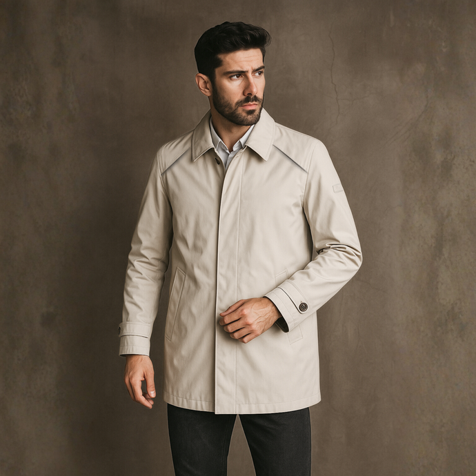 Jachetă pentru bărbați - Rain Couture - Bej