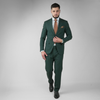 Costum bărbătesc - Sartoria - Bellagio STRIPE - Verde Smarald