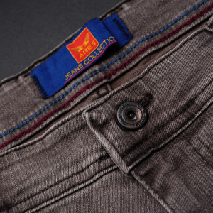 Blugi pentru bărbați - Ares - MotionFLEX – Bej Rafinat