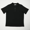 Tricou pentru bărbați - ANTIOCH - Riviera KNIT - Negru