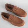 Pantofi bărbătești din piele - DeVille - Maro Cognac - Tucson