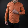 Cămașă Ares pentru bărbați - AirFlow - Portocaliu
