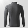 Tricou Polo mânecă lungă pentru bărbați - MALFINI - Gri plumb