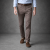 Pantaloni casual bărbați Confex - Maro