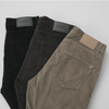 Pantaloni bărbătești din raiat fin NEVADA Heritage™ – Croi Clasic - Bej închis