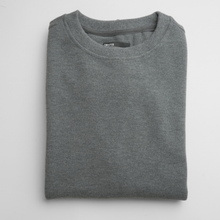 Pulover pentru bărbați - CHESTER VelvetCOTTON™ - Gri plumb