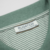 Tricou pentru bărbați - RUGATCHI - Supreme - Alb cu verde