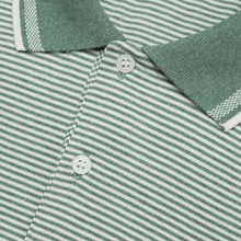 Tricou pentru bărbați - RUGATCHI - Supreme - Alb cu verde