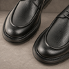 Pantofi bărbătești din piele - BISON UltraLIGHT™ –  Negru Intens