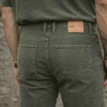 Blugi pentru bărbați - ARES - EvoFLEX - Kaki