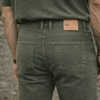 Blugi pentru bărbați - ARES - EvoFLEX - Kaki