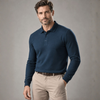 Tricou Polo mânecă lungă pentru bărbați - MALFINI - Bleumarin