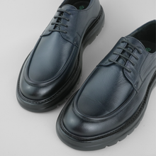 Pantofi bărbătești din piele - BISON UltraLIGHT™ –  Bleumarin