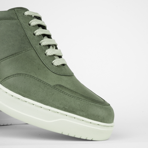 Pantofi bărbătești din piele - Urban FLEX - Verde Olive