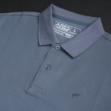 Tricou Polo pentru bărbați - ARES - Heritage+ - Gri petrol