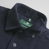Cămașă din raiat fin - ZENMAN RoyalTOUCH™ - Corduroy EDITION - Bleumarin Imperial