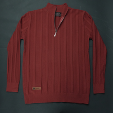 Pulover  pentru bărbați - Imperial - Cărămiziu - SlimFIT