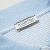Tricou pentru bărbați - RUGATCHI - Supreme - Alb cu bleu