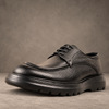 Pantofi bărbătești din piele - BISON UltraLIGHT™ –  Negru Intens