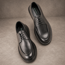 Pantofi bărbătești din piele - BISON UltraLIGHT™ –  Negru Intens