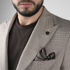 Sacou pentru bărbați - C. Baybars - LINERO - Maro cu bej