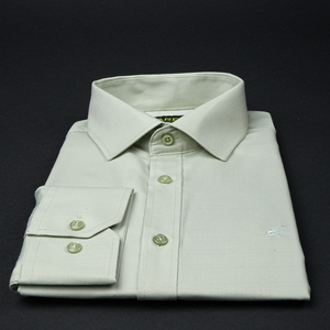 Cămașă Ares pentru bărbați - CLASIC FLEX - Uni - Verde Olive