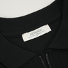 Tricou pentru bărbați - ANTIOCH - Riviera KNIT - Negru