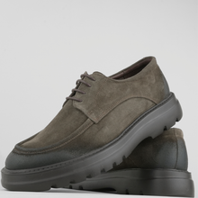 Pantofi bărbătești din piele - ZENMAN UltraLIGHT - Taupe închis