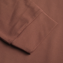 Tricou cu mânecă lungă pentru bărbați - Ares - Urban STRIPE - Cărămiziu cu maro