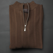 Pulover pentru bărbați - Imperial - Maro-SlimFIT