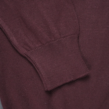 Pulover bărbătesc Premium Zip-UP - Vișiniu