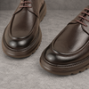 Pantofi bărbătești din piele - BISON UltraLIGHT™ –  Maro Ciocolată