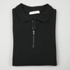 Tricou pentru bărbați - ANTIOCH - Riviera KNIT - Negru