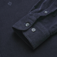 Cămașă din raiat fin - ZENMAN RoyalTOUCH™ - Corduroy EDITION - Bleumarin Imperial