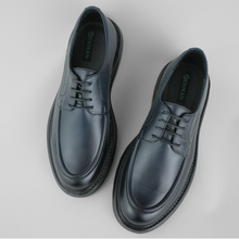 Pantofi bărbătești din piele - BISON UltraLIGHT™ –  Bleumarin