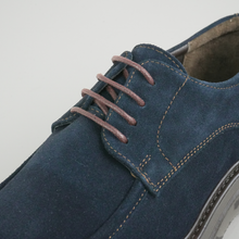 Pantofi bărbătești din piele - ZENMAN UltraLIGHT - Bleumarin Velur