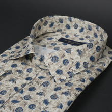 Cămașă Marcuzzi - Super-Slim - Forme florale - Multicolor - M2