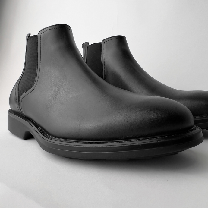 Ghete piele naturală - Burton - Negru