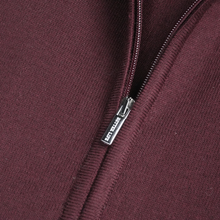 Pulover bărbătesc Premium Zip-UP - Vișiniu