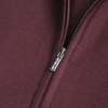 Pulover bărbătesc Premium Zip-UP - Vișiniu