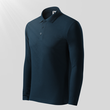 Tricou Polo mânecă lungă pentru bărbați - MALFINI - Bleumarin