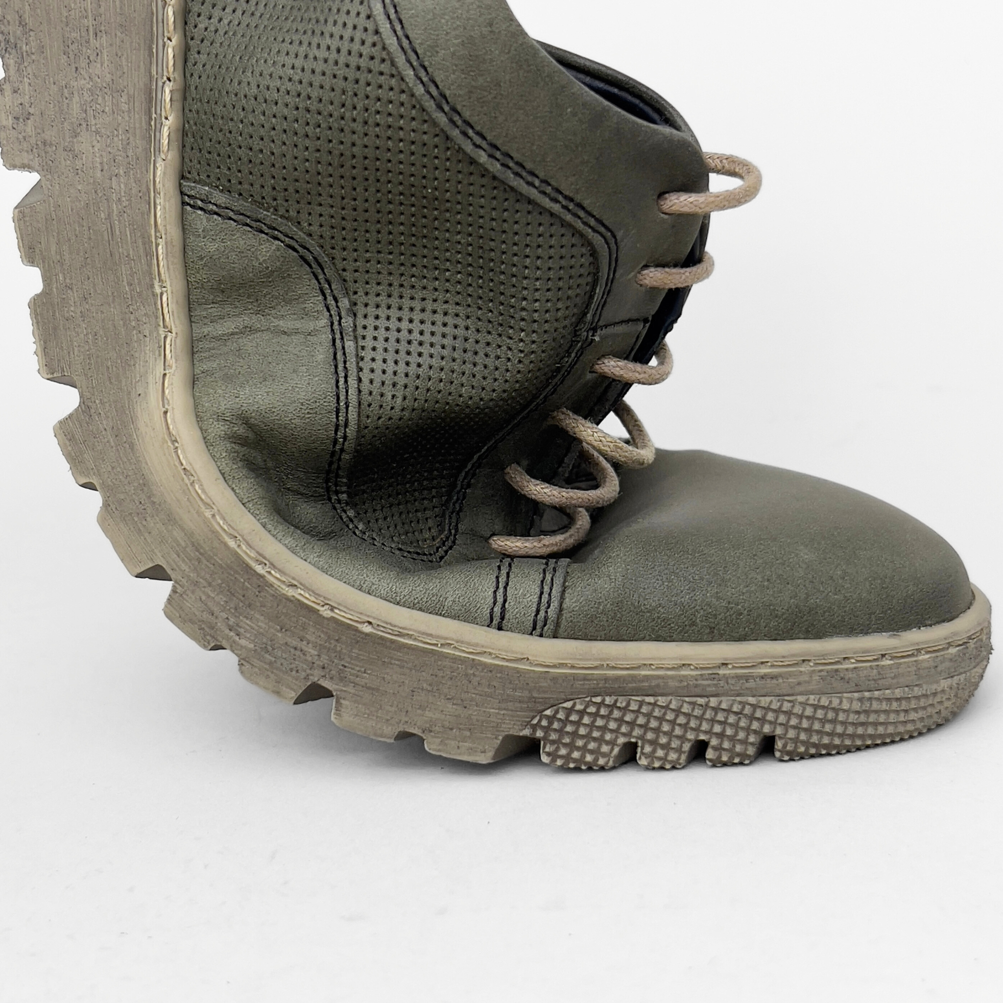 BALDMAN☯️ Pantofi bărbătești din piele - GripSPORT - Verde Olive – Zenman