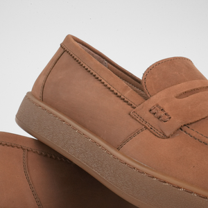 Pantofi bărbătești din piele - DeVille - Maro Cognac - Tucson